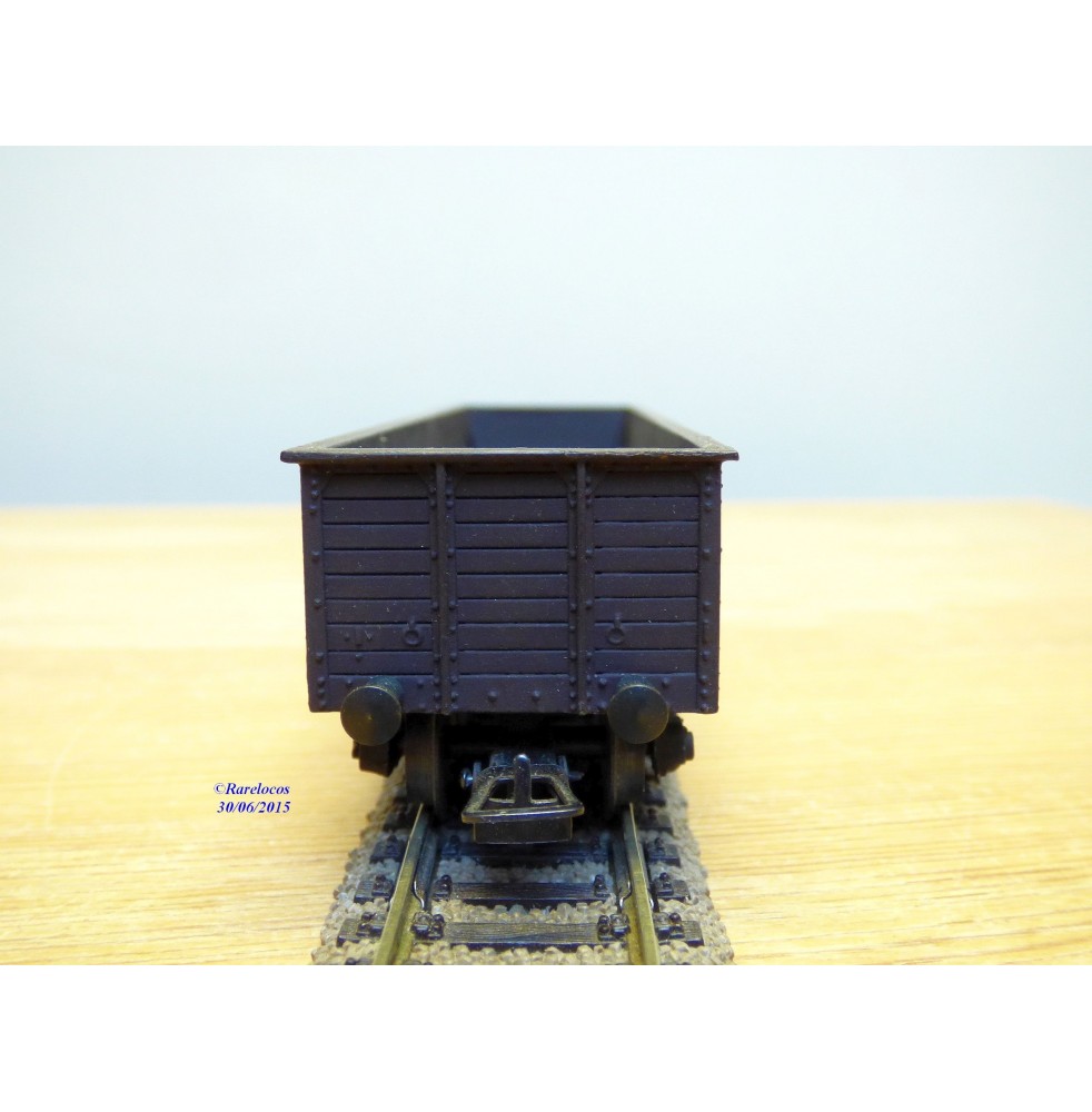 Jouef - WAGON TOMBEREAU TP A BOGIES marron SNCF réf. 6500 B