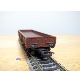 SMCF ???, wagon plat TP  à  2 bogies  type Qhoy   SNCF  BO