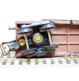 SMCF ???, wagon plat TP  à  2 bogies  type Qhoy   SNCF  BO