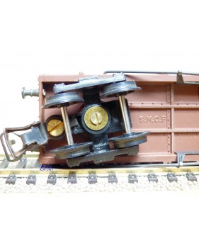 SMCF ???, wagon plat TP  à  2 bogies  type Qhoy   SNCF  BO