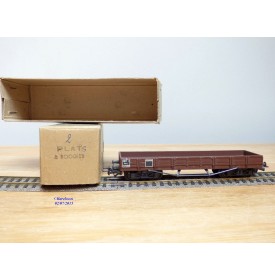 SMCF ???, wagon plat TP  à  2 bogies  type Qhoy   SNCF  BO