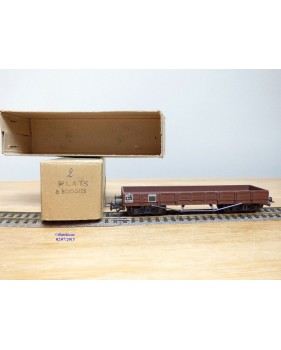 SMCF ???, wagon plat TP  à  2 bogies  type Qhoy   SNCF  BO
