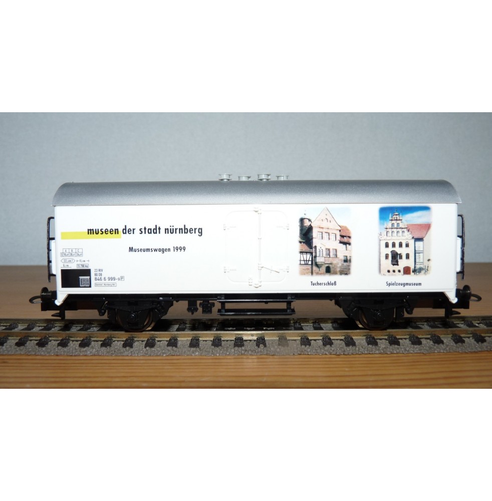 TRIX 23945  wagon musées de Nüremberg DB BO