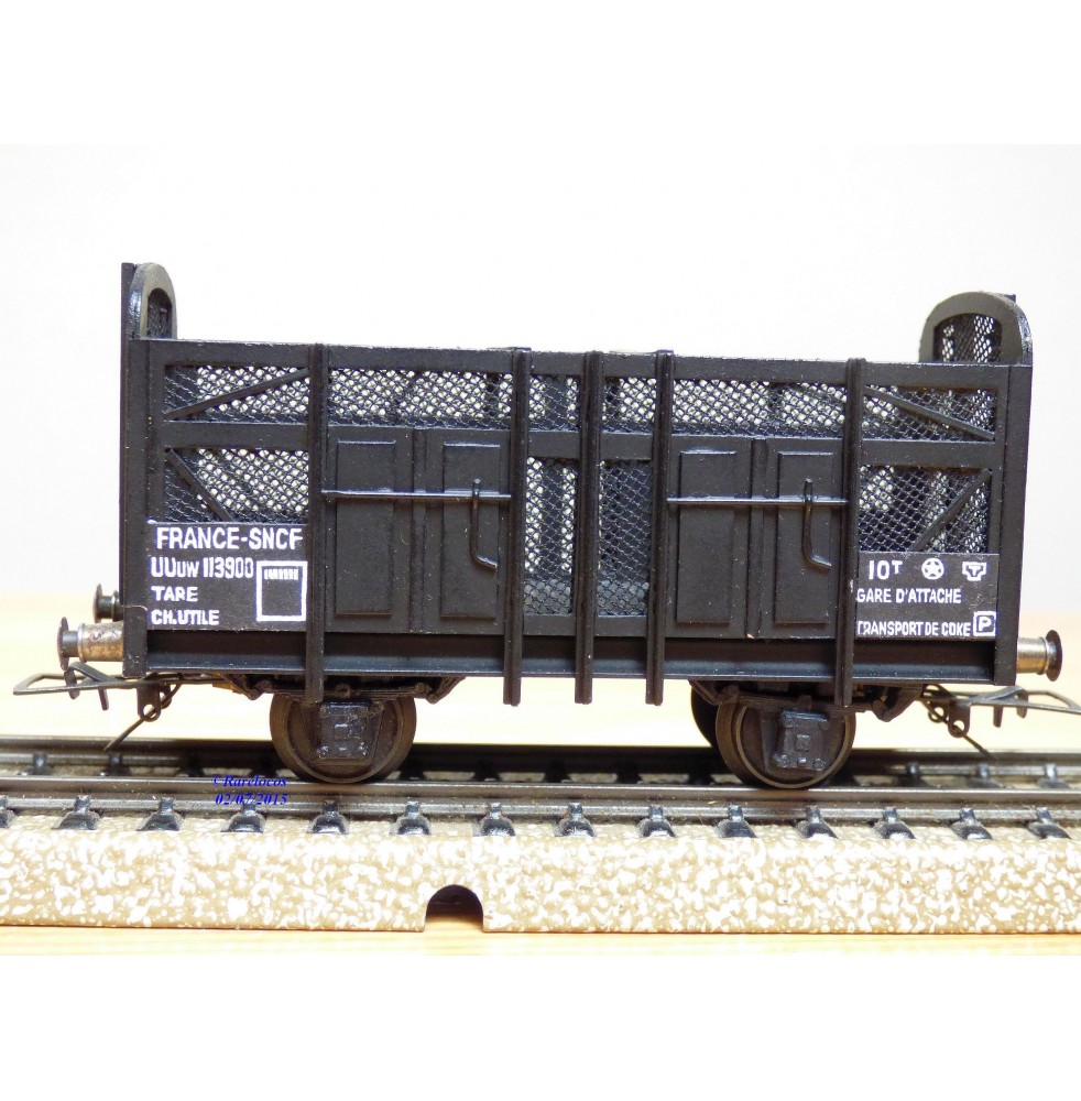 VB  4, wagon trémie à coke   type UUuw  SNCF   neuf  BO
