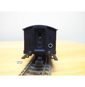 MMM-RG ???, voiture ancienne à 2 essieux de 3ème classe avec compartiment dames seules  type C6  ° 3014  EST 