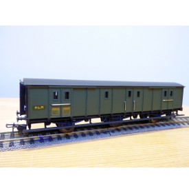 MMM-RG ???, voiture ancienne à 2 essieux de 3ème classe avec compartiment dames seules  type C6  ° 3014  EST 