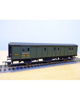 MMM-RG ???, voiture ancienne à 2 essieux de 3ème classe avec compartiment dames seules  type C6  ° 3014  EST 