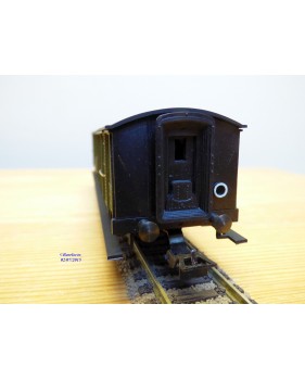 MMM-RG ???, voiture ancienne à 2 essieux de 3ème classe avec compartiment dames seules  type C6  ° 3014  EST 