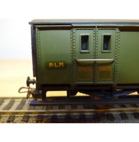 MMM-RG ???, voiture ancienne à 2 essieux de 3ème classe avec compartiment dames seules  type C6  ° 3014  EST 