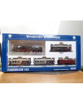 FLEISCHMANN  4899 , coffret  Preussischer Personenzug  KPEV    neuf   BO