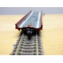 FLEISCHMANN  5271,  wagon surbaissé pour transport de camions type Saadkms.690 Rollende Landstrasse DB BO 