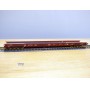 FLEISCHMANN  5271,  wagon surbaissé pour transport de camions type Saadkms.690 Rollende Landstrasse DB BO 