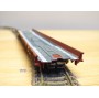 FLEISCHMANN  5271,  wagon surbaissé pour transport de camions type Saadkms.690 Rollende Landstrasse DB BO 