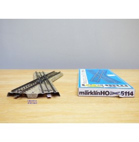 Märklin 5114, croisement longueur 193 mm  Neuf  BO
