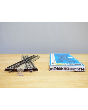 Märklin 5114, croisement longueur 193 mm  Neuf  BO