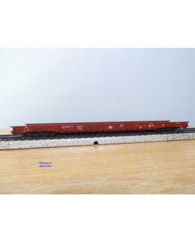 Märklin métal 4617 Wagon surbaissé EVS DB BO