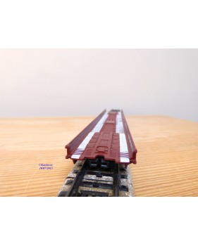 Märklin 4740, wagon plancher surbaissé pour transport de camions type Saadkms 690 DB BO