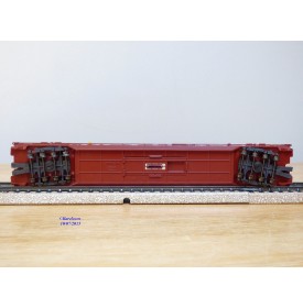 Märklin 4740, wagon plancher surbaissé pour transport de camions type Saadkms 690 DB BO