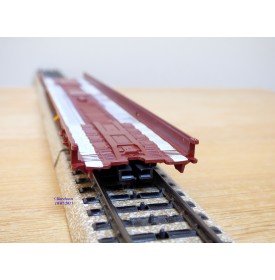 Märklin métal 4617 Wagon surbaissé EVS DB BO