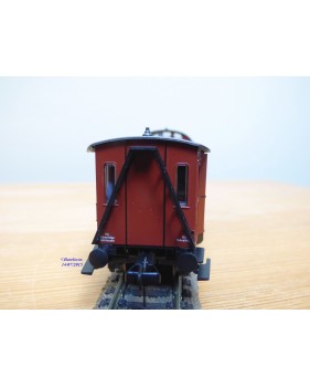   FLEISCHMANN 5800,   fourgon à bagages à guérite centrale type Gas 8451  KPEV  BO