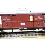   FLEISCHMANN 5800,   fourgon à bagages à guérite centrale type Gas 8451  KPEV  BO