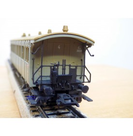 Märklin 4032 voiture grandes lignes A4ümg à feux de fin de convoi 1 Kl. DB BO