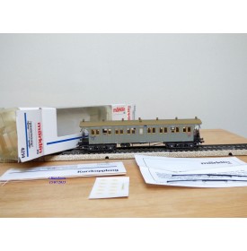 Märklin 4032 voiture grandes lignes A4ümg à feux de fin de convoi 1 Kl. DB BO