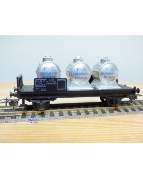 HORNBY acHO 707, wagon transport de produits chimiques P- C Kuhlman  SNCF  BO