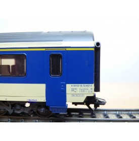 Märklin 4032 voiture grandes lignes A4ümg à feux de fin de convoi 1 Kl. DB BO