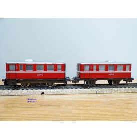 MÄRKLIN Primex 3018 ,  autorail et remorque  Schienenbus  KSVP    BO