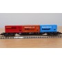 MINITRIX  51 3507 Plat 3 conteneurs SANDVIK DB BO 
