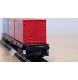 MINITRIX  51 3507 Plat 3 conteneurs SANDVIK DB BO 
