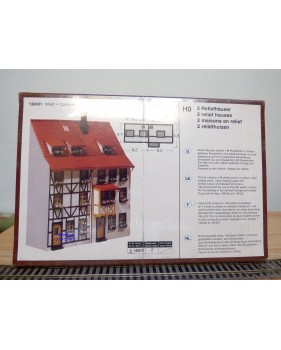 FALLER 130431,  2 maisons en relief   Neuf   BO   1/87   HO