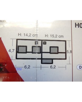 FALLER 130431,  2 maisons en relief   Neuf   BO   1/87   HO