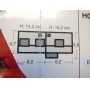 FALLER 130431,  2 maisons en relief   Neuf   BO   1/87   HO