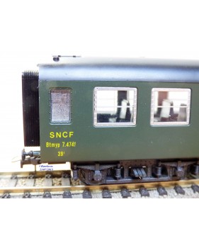 ROCO 44227A voiture unifiée 2  ème classe type B SBB BO