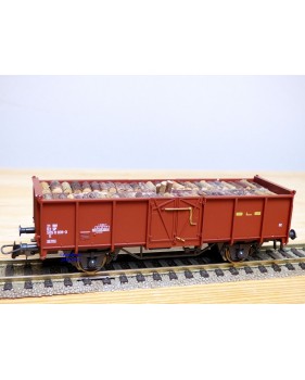 ROCO 46894, wagon tombereau chargé de bûches type E    BLS  neuf   BO