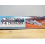 ITALERI 1230, chasseur embarqué Chance-Vought F-8 "Crusader" US Navy / AERONAVALE  BO  Neuf   1/72