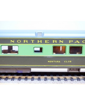 RIVAROSSI  2766, voiture de queue  ( observation tail car )   Northern Pacific (  NP )    neuf    BO 
