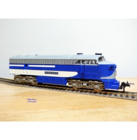 TRIX EXPRESS by RIVAROSSI 2268,  loco diesel Fairbanks Morse  unité B  WABASH 