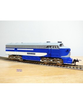 TRIX EXPRESS by RIVAROSSI 2268,  loco diesel Fairbanks Morse  unité B  WABASH 
