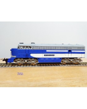 TRIX EXPRESS by RIVAROSSI 2268,  loco diesel Fairbanks Morse  unité B  WABASH 