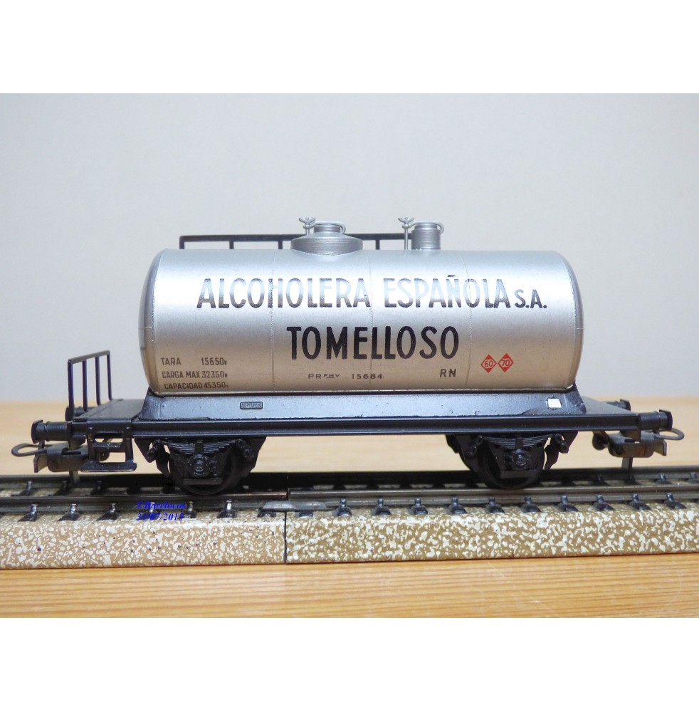 ELECTROTREN 1600, wagon citerne REPSOL RENFE BO