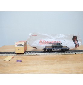 ELECTROTREN  1012, wagon plat chargé d' un char AMX 13   RENFE  BO