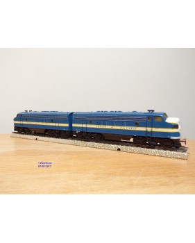 MÄRKLIN 3481, couplage de 2 locos diesel EMD F7 A et B  Milwaukee Road BO 
