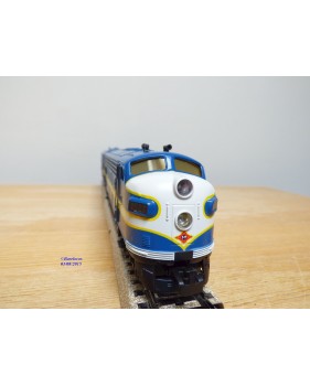 MÄRKLIN 3481, couplage de 2 locos diesel EMD F7 A et B  Milwaukee Road BO 