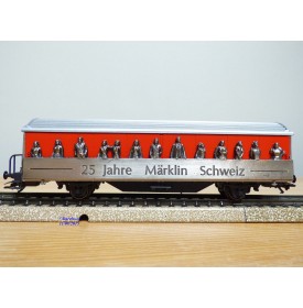 Märklin 4435,929  / 98714,  wagon couvert  25 Jahre Märklin Schweiz SBB   BO