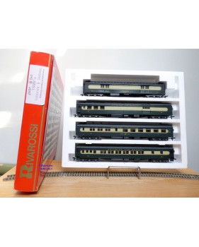 RIVAROSSI "véro" 6894 set A, coffret 4 voitures heavyweight  Delawaqre & Hudson D&H  neuf    BO