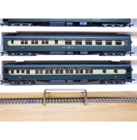 RIVAROSSI "véro" 6894 set A, coffret 4 voitures heavyweight  Delawaqre & Hudson D&H  neuf    BO