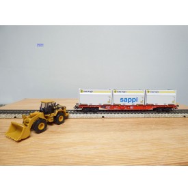 Märklin 47074, coffret  3  wagons transport de tubes ( Röhrentransport )   DB  AG  neuf   BO  